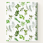 Carnet Cuisine verte Plat Herbes de Jardin Recette (Dos)