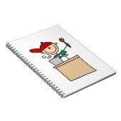 Carnet Cuisinier Bâtonnet Masculin (Côté Droit)