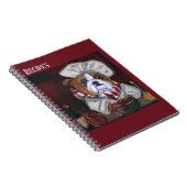 Carnet Cuisinier Bouledogue (Côté Droit)