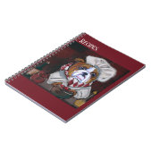 Carnet Cuisinier Bouledogue (Côté gauche)