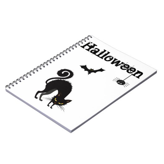 Carnet - Cuisinière Noire Cuisinée Conception 2 (Côté gauche)