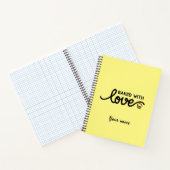 Carnet Cuit avec Amour Drôle (Intérieur)