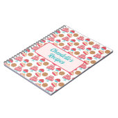 Carnet Cuite pastel girly cuisine gâteau dessert recette  (Côté gauche)