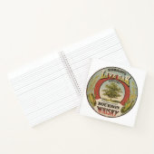 Carnet Cuivre fin Distillé Bourbon Whisky. (Intérieur)