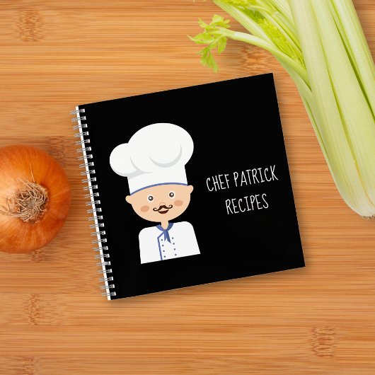 Carnet Culinary Chef - Cook Cartoon Recipe
