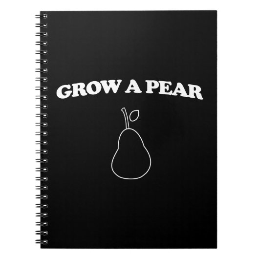 Carnet Cultivez une poire (Devant)