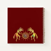 Carnet Culture amérindienne - Sun Dancing Kokopelli 3 (Dos)