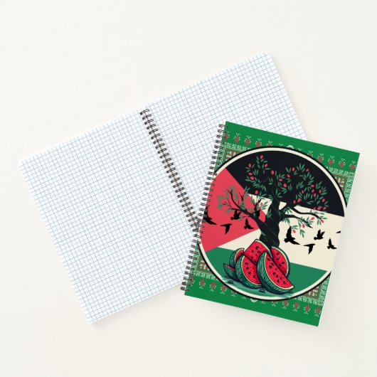 Carnet culture palestienne pastèque palestine olivier (Intérieur)