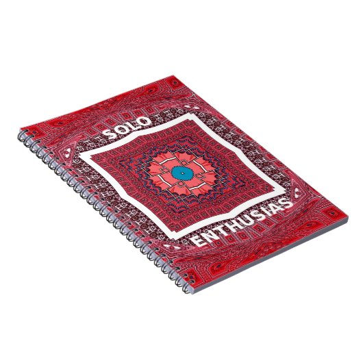 Carnet Culture traditionnelle sindhi Ajrak Art Motif Impr (Côté Droit)