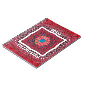 Carnet Culture traditionnelle sindhi Ajrak Art Motif Impr (Côté gauche)