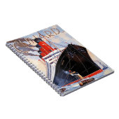 CARNET CUNARD OCEAN LINER AQUITANIA (Côté Droit)