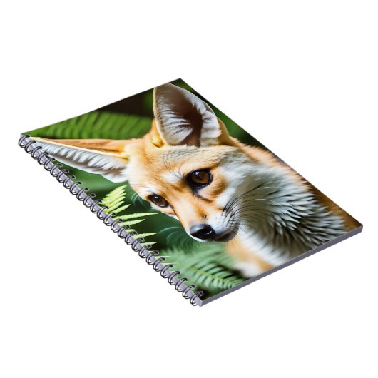 Carnet Cunning Fennec Fox, (Côté Droit)