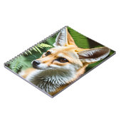 Carnet Cunning Fennec Fox, (Côté gauche)