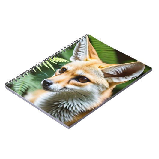 Carnet Cunning Fennec Fox, (Côté gauche)