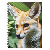 Carnet Cunning Fennec Fox, (Devant)