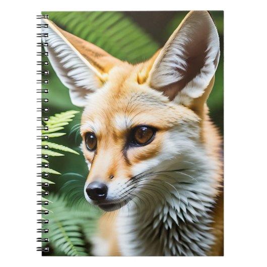 Carnet Cunning Fennec Fox, (Devant)
