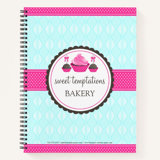 Carnet Cupcake and Cake Pops Bakery Recette (Devant)