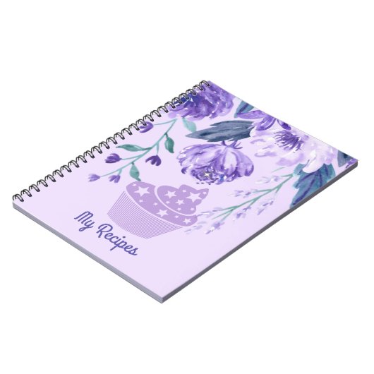 Carnet Cupcake Étoilé (Côté gauche)