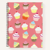 Carnet Cupcakes Delicious Decorated Birthday (Devant)