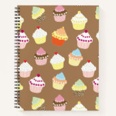 Carnet Cupcakes Delicious Decorated Birthday (Devant)