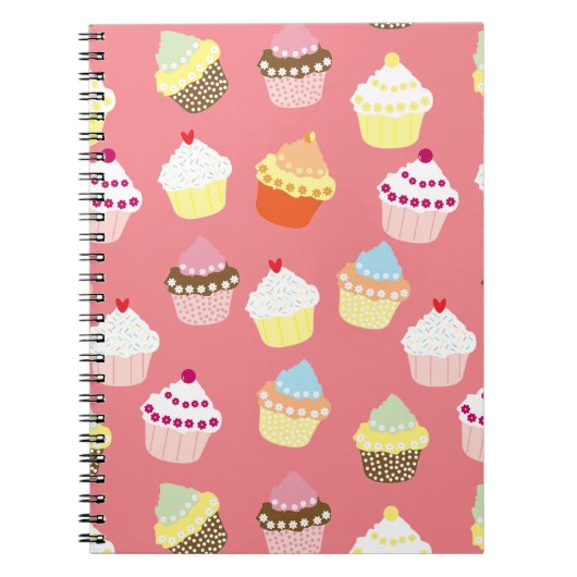 Carnet Cupcakes Delicious Decorated Birthday (Devant)