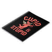 Carnet Cupid est stupide drôle de la Saint-Valentin (Côté gauche)