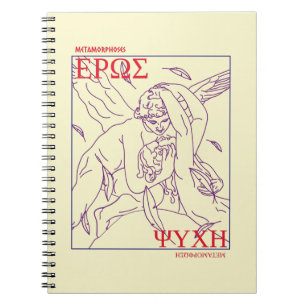 Carnet Cupidon et Psyche Thologie grecque Classiques Uniq