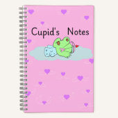 Carnet Cupid's notes notebook  (Recto)