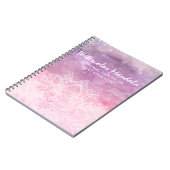 Carnet Curatif holistique et chant religieux de mandala (Côté gauche)