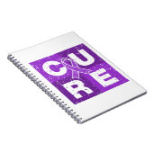 Carnet CURE Cancer Pancréatique Cube en détresse (Côté Droit)