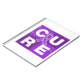 Carnet CURE Cancer Pancréatique Cube en détresse (Côté gauche)