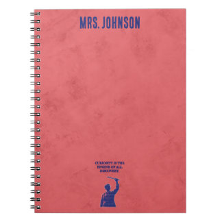 Carnet Curiosity Engine of All Discovery Science Quote