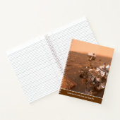 Carnet Curiosity Rover Mars Dusty Selfie au Mont Sharp (Intérieur)