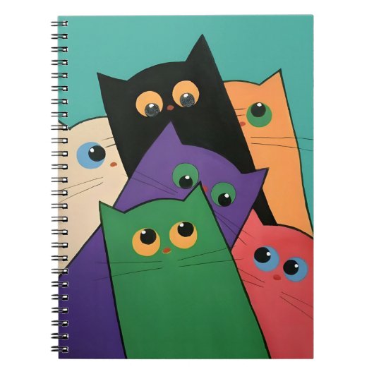 Carnet Curious Cats (Devant)