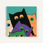 Carnet Curious Cats (Devant)