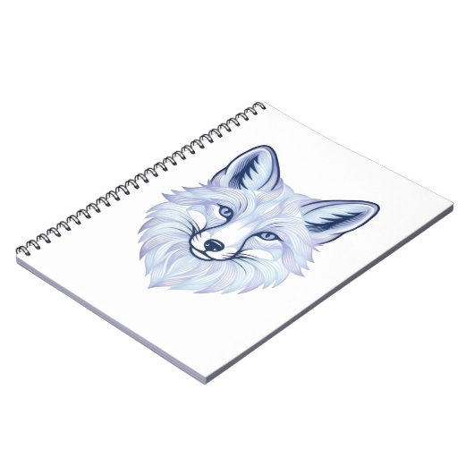 Carnet Curious Fox Notebook (Côté gauche)