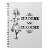 Carnet Curiouser et Curiouser (Devant)
