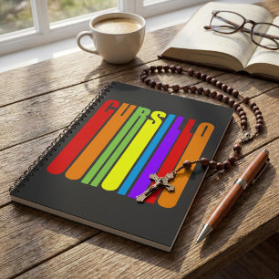 Carnet Cursillo Texte Allongé Coloré Foi Chrétienne