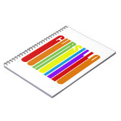 Carnet Cursillo Texte Allongé Coloré Foi Chrétienne (Côté gauche)