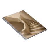 Carnet Curved Staircase Minimalist Beige Notebook (Côté Droit)