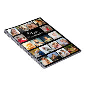 Carnet Custom 18 Photo Collage L'amour est une chose merv (Côté Droit)