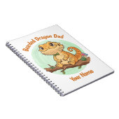 Carnet Custom Bearded Dragon Dad Notebook (Côté Droit)