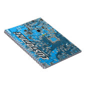 Carnet Custom Blue PCB Circuit Board for IT Pros 2 (Côté Droit)