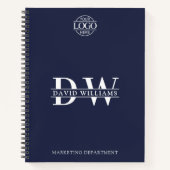 Carnet Custom Business Logo & Branding Monogram Initials (Devant)