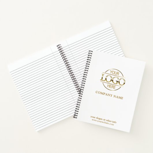 Carnet Custom Business Logo & Branding Promotional Gift (Intérieur)