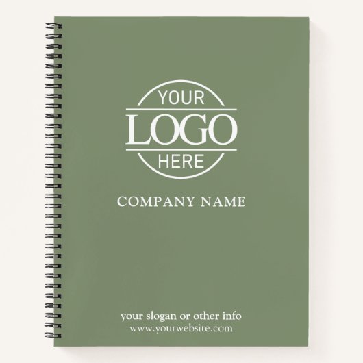 Carnet Custom Business Logo & Branding Promotional Gift (Devant)