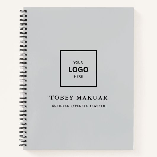 Carnet Custom Business Logo Modern Professional  (Devant)