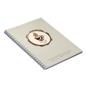 Carnet Custom Coffee Shop Notebook with Logo (Côté Droit)
