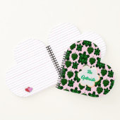 Carnet Custom Cute Turtle Leaves Seamless Pattern,  (Intérieur)