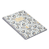 Carnet Custom Elegant Marine Oysters (Côté Droit)